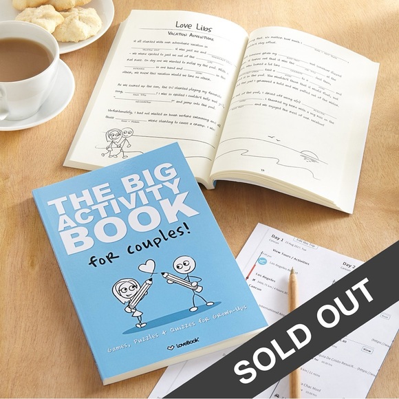 LOVEBOOK The Big Activity Book for Couples - Picture 2 of 16